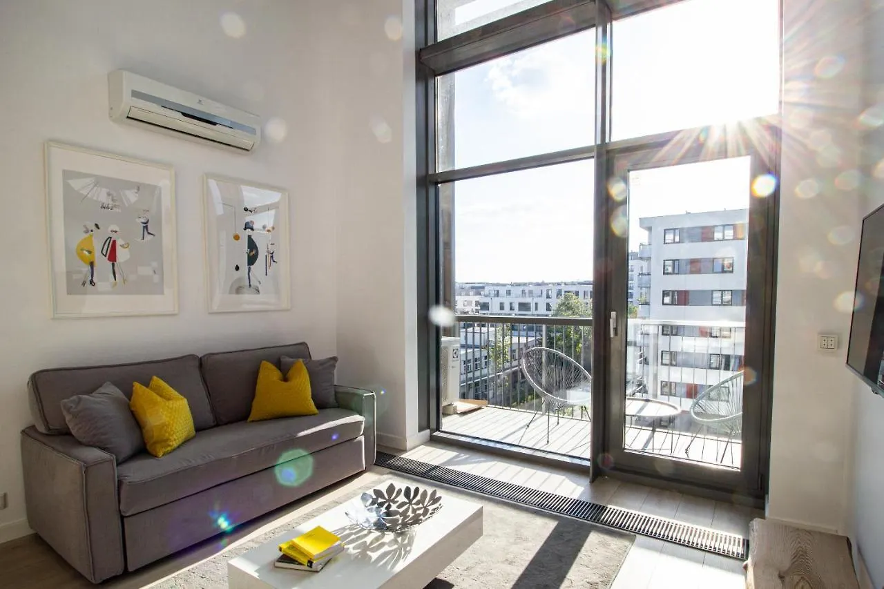 Qbik Loft Modern Apartment Warsaw Poland