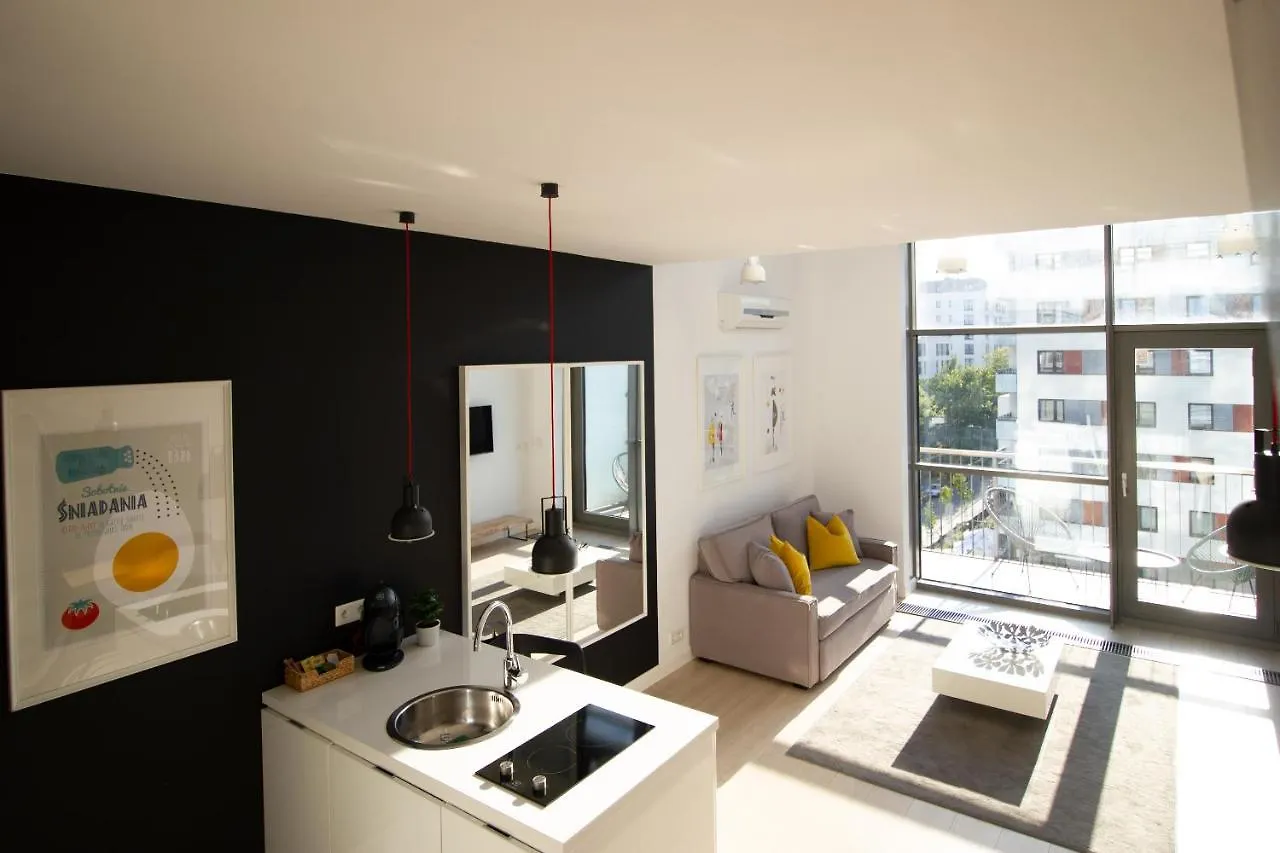 Qbik Loft Modern Apartment Warsaw