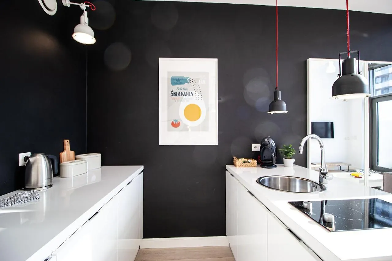 Qbik Loft Modern Apartment Warsaw Poland