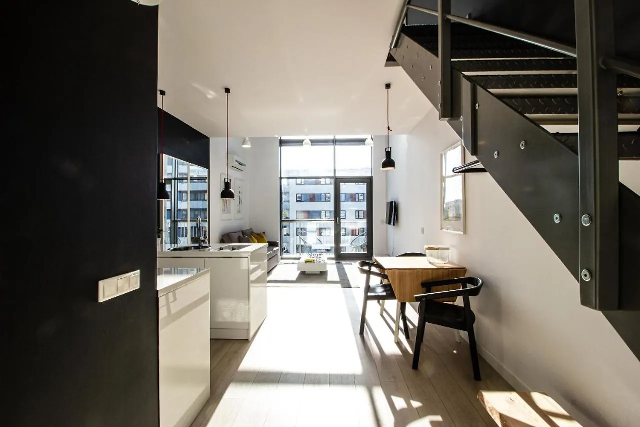 Qbik Loft Modern Apartment Warsaw 0*,